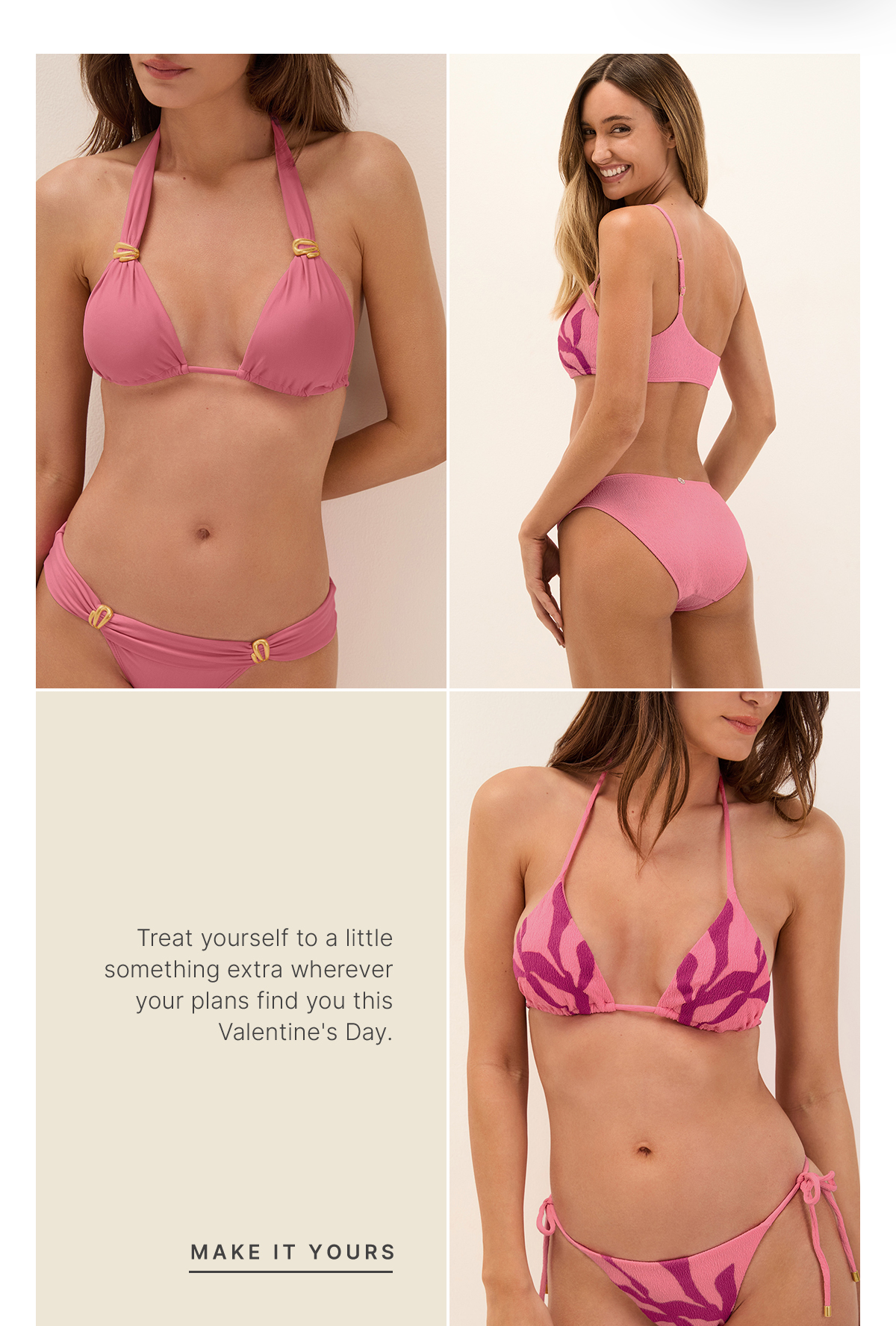 pink hues