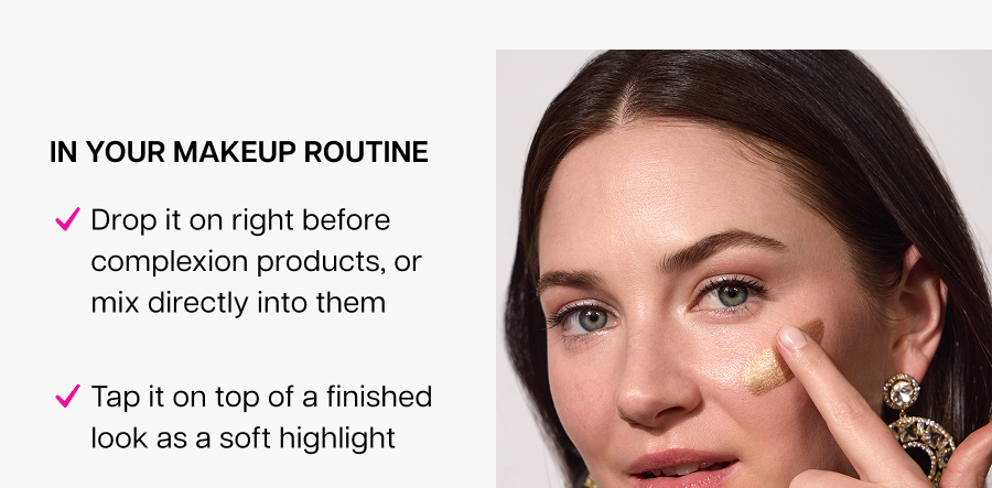 In your makeup routine