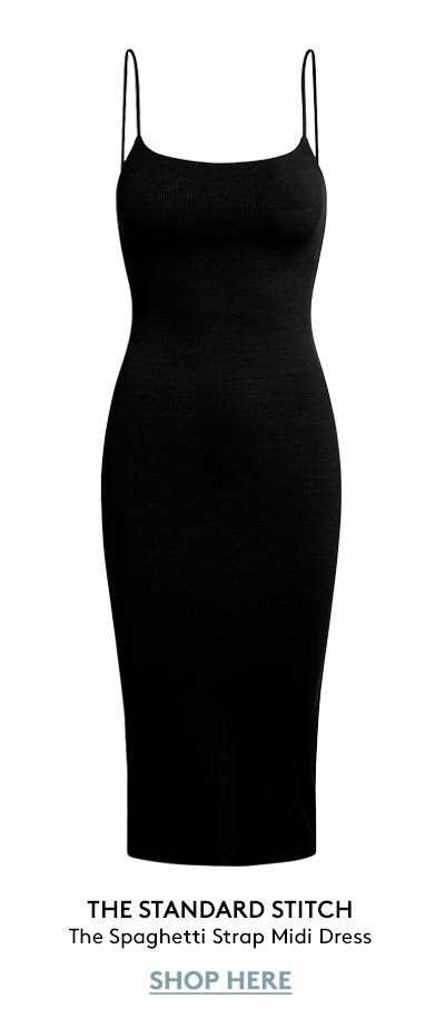 The Spaghetti Strap Midi Dress