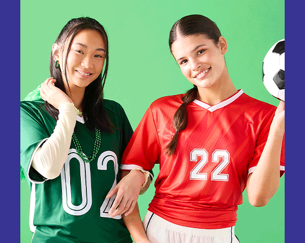 Rep your team colors with the perfect 'fit. Shop Party Wear Accessories