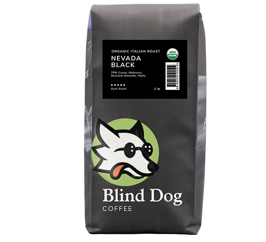 Image of Nevada Black Organic Italian Dark Roast Coffee