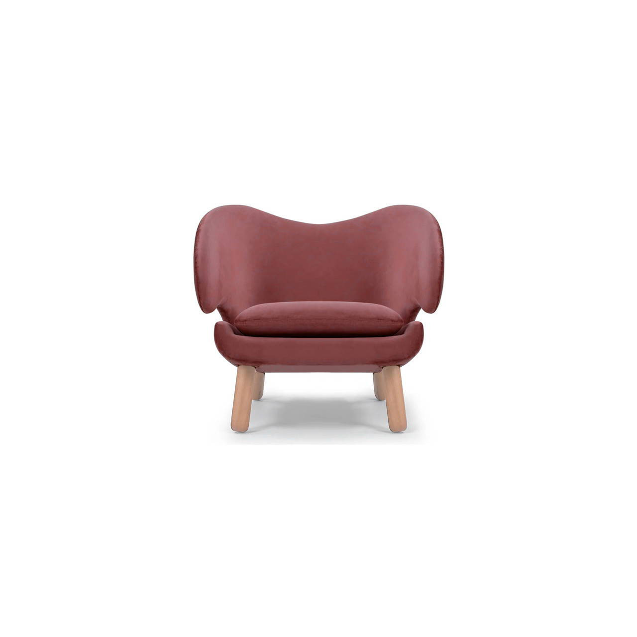 Image of Finn Juhl Pelican Chair - Natural Ash Legs - Final Sale