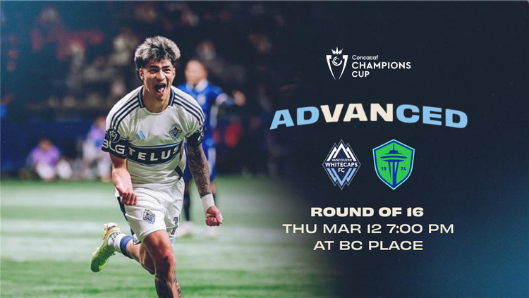 Your 'Caps ADVANCE on the road to the Concacaf Champions Cup