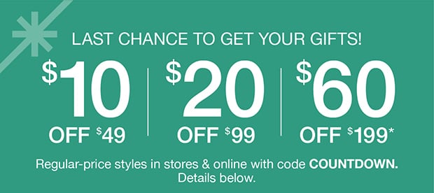 Last chance to get your gifts!