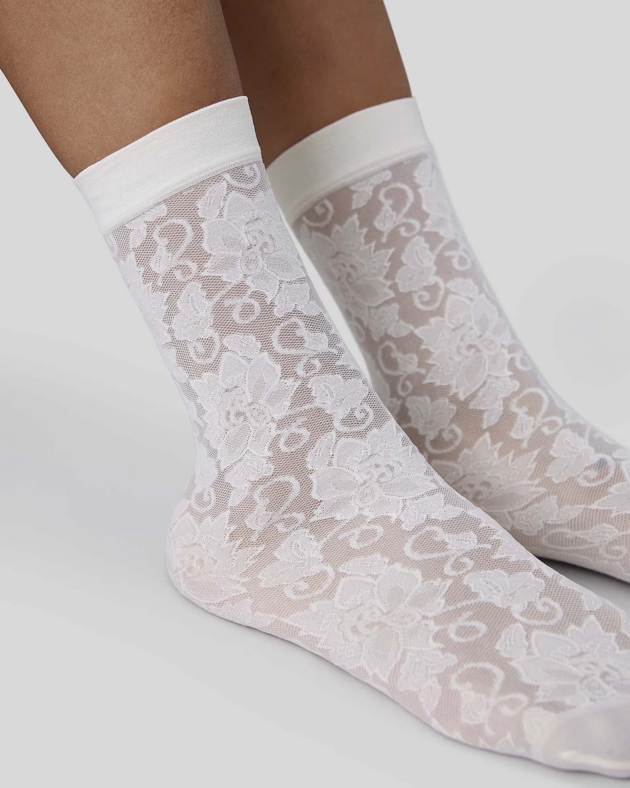 Lily Lace Socks Ivory