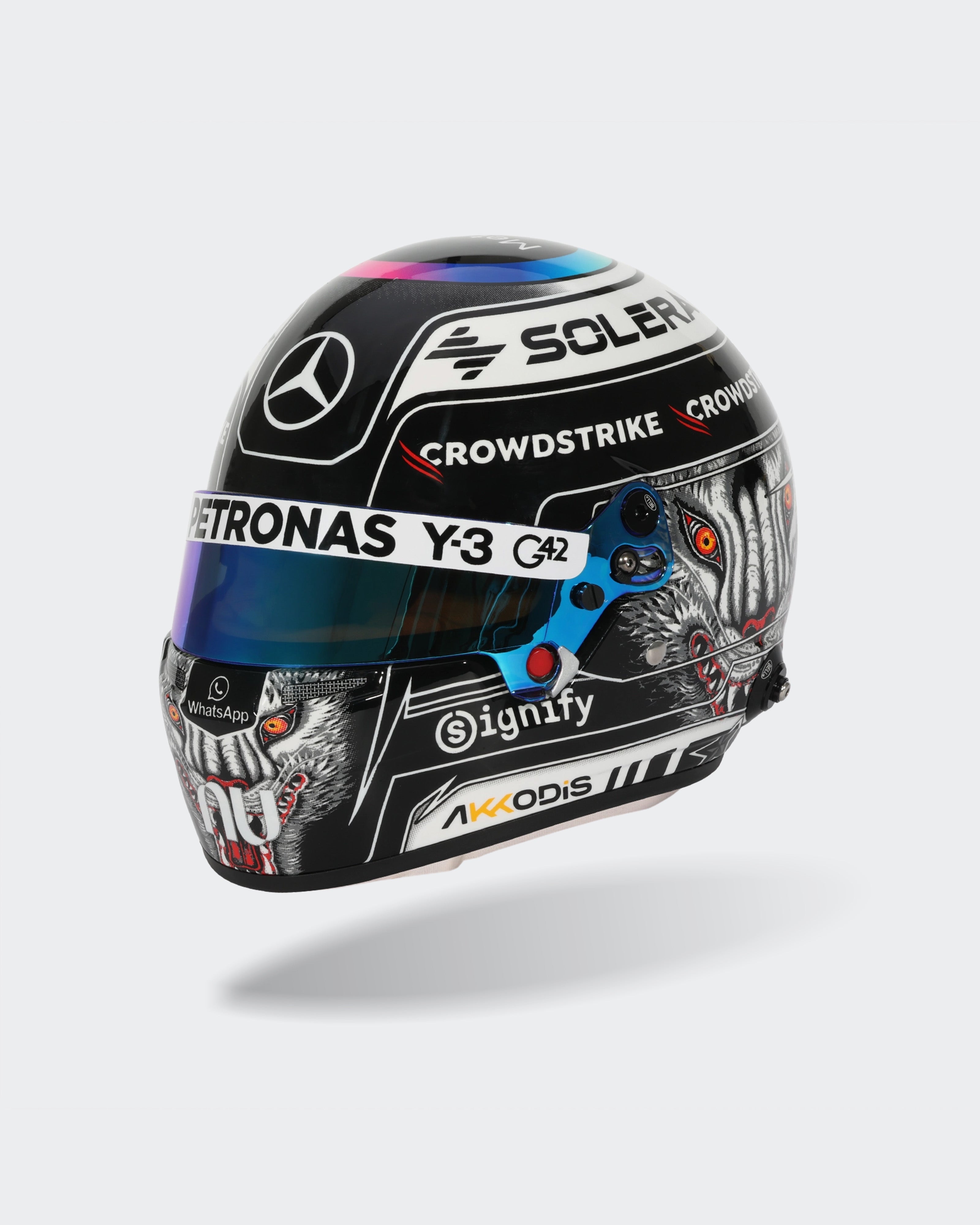 Image of Kimi Antonelli 2026 Japan Mini Bell Helmet Replica 1:2
