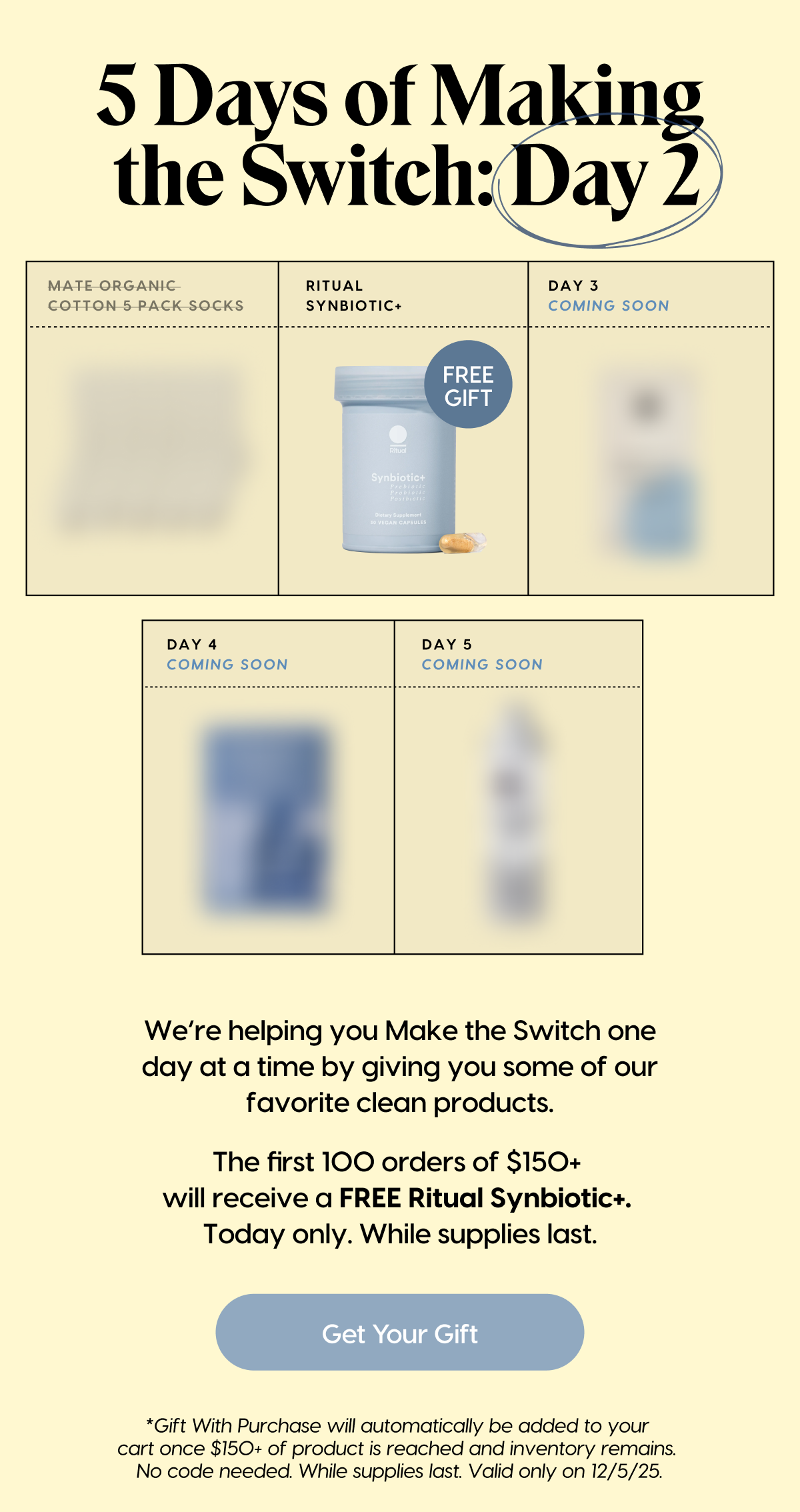 5 Days of Making the Switch: Day 2