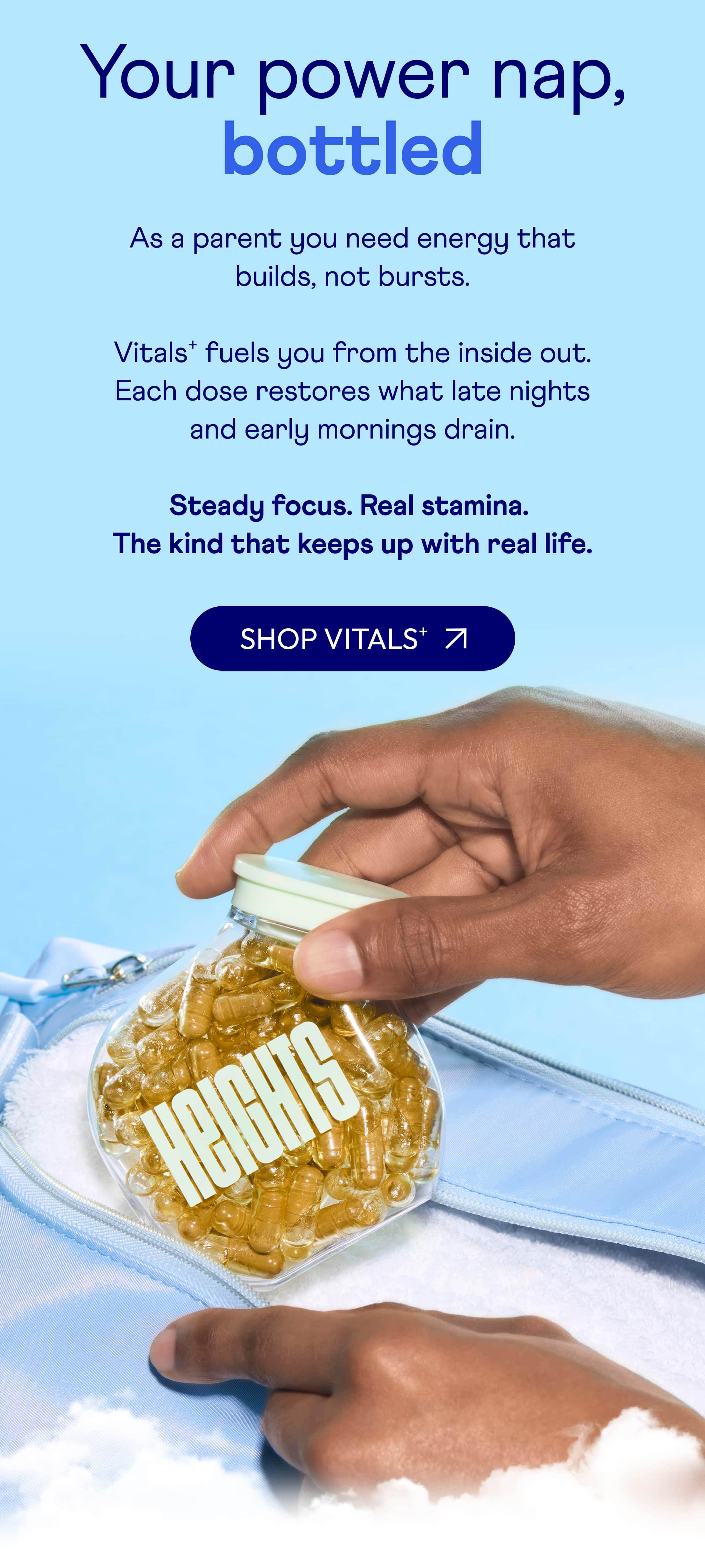 Your power nap, bottled