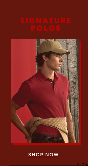 Signature Polos Shop Now