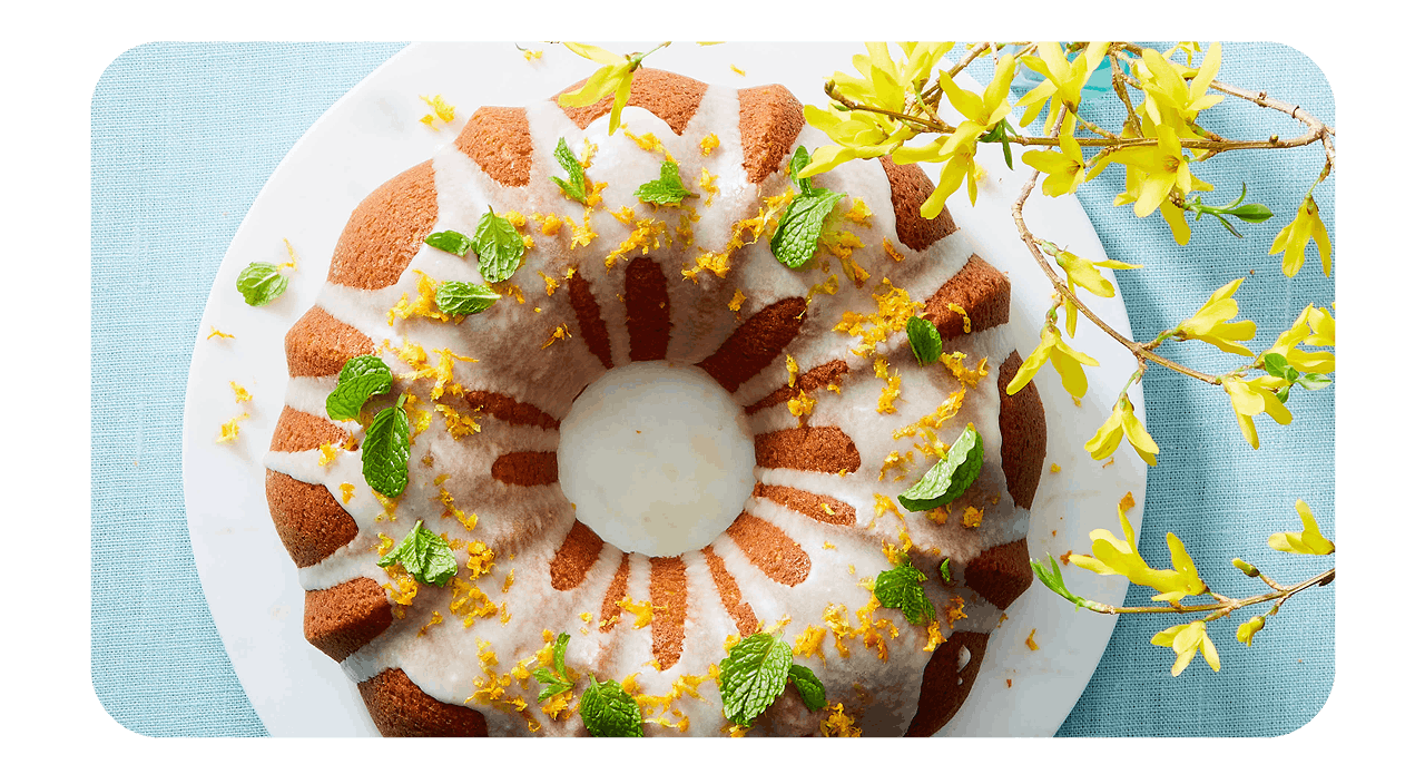 Daffodil Citrus Bundt Cake