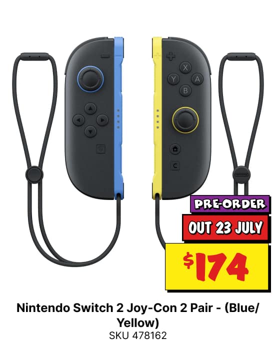 Nintendo Switch 2 Joy-Con 2 Pair - (Blue/Yellow)
