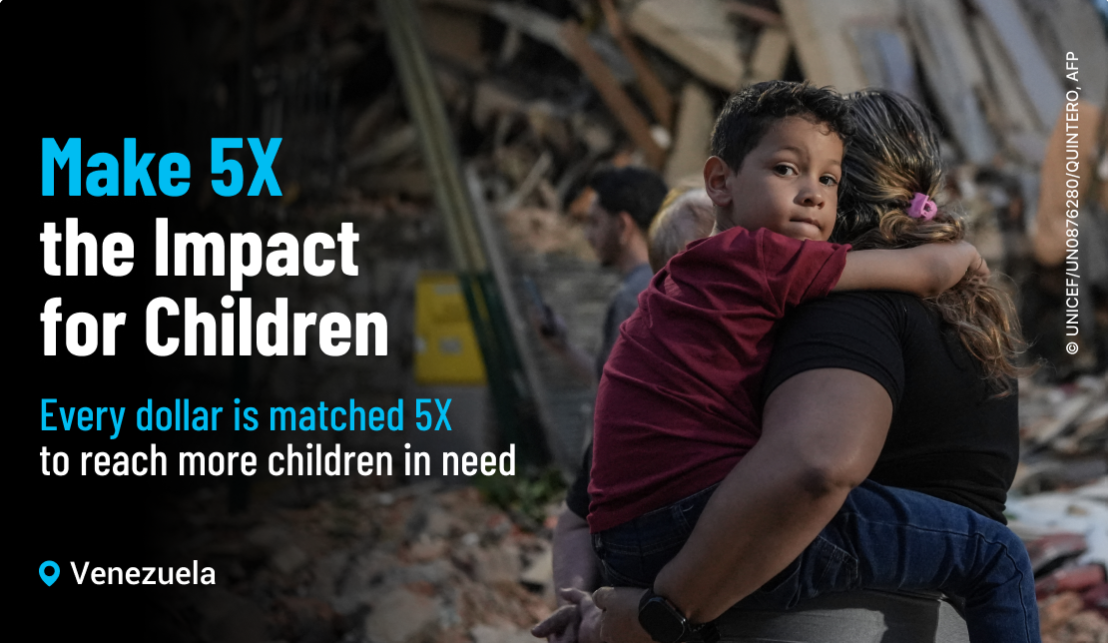 Make 5X the impact for Children