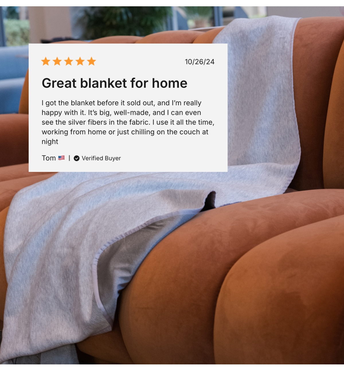 Wow ?—The new EMF-Proof Blanket sold out in just 3 hours! It’s amazing to see how many of you share our passion for better sleep and protection.  Good news, everyone can now grab one via preorders ?