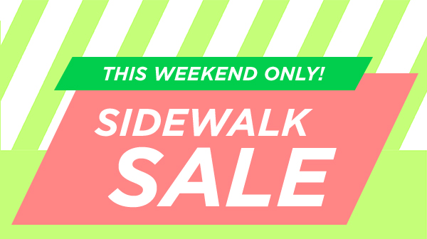 Sidewalk Sale
