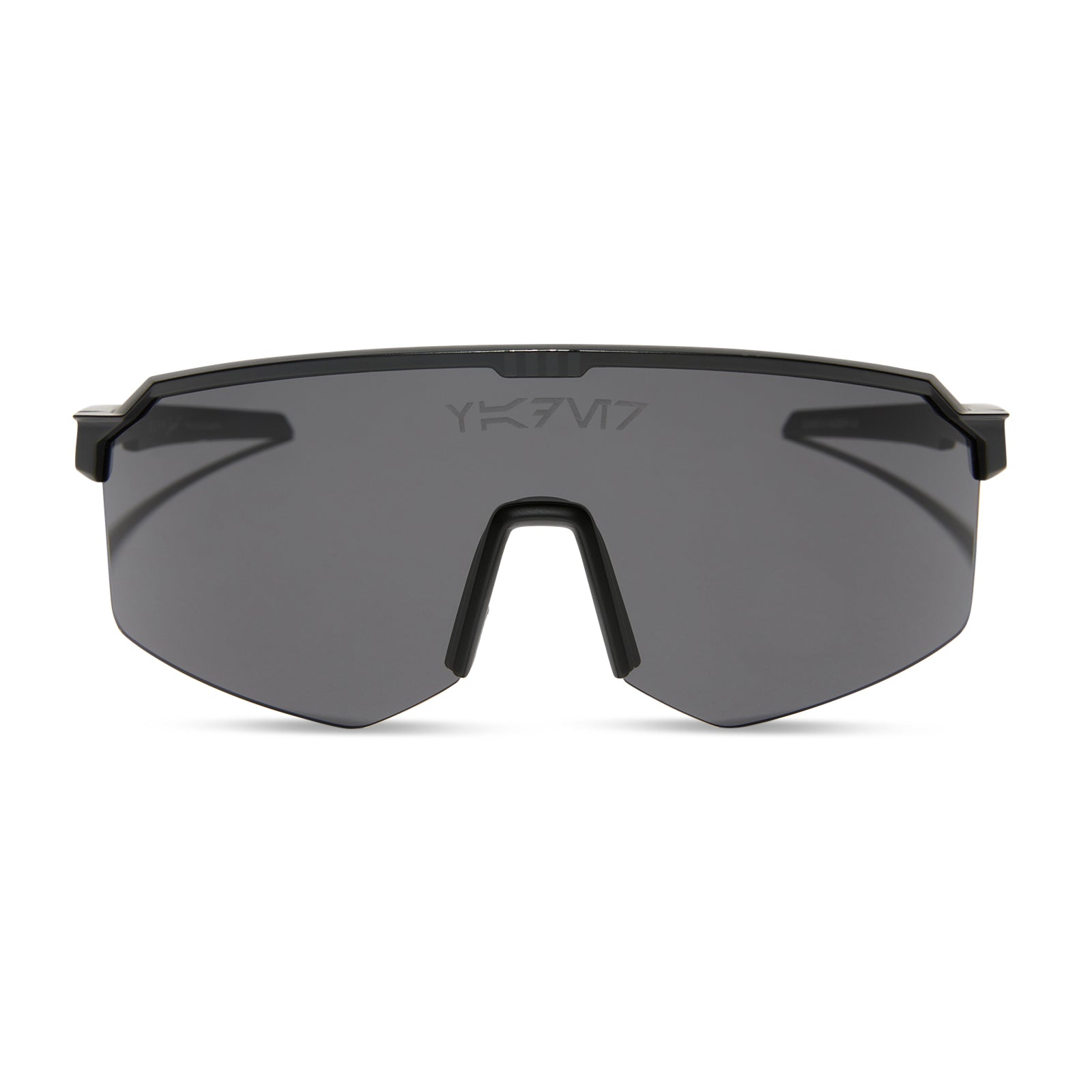 Image of DARTH VADER™ 4.0 - DARK GLOSSY BLACK + BLACK GREY + POLARIZED SUNGLASSES
