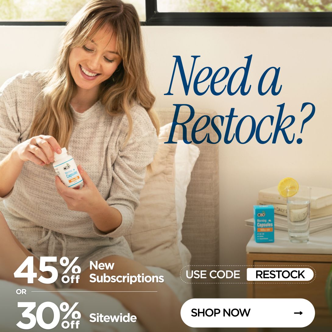 Need a Restock? 45% OFF New Subscriptions or 30% OFF Sitewide Use code RESTOCK