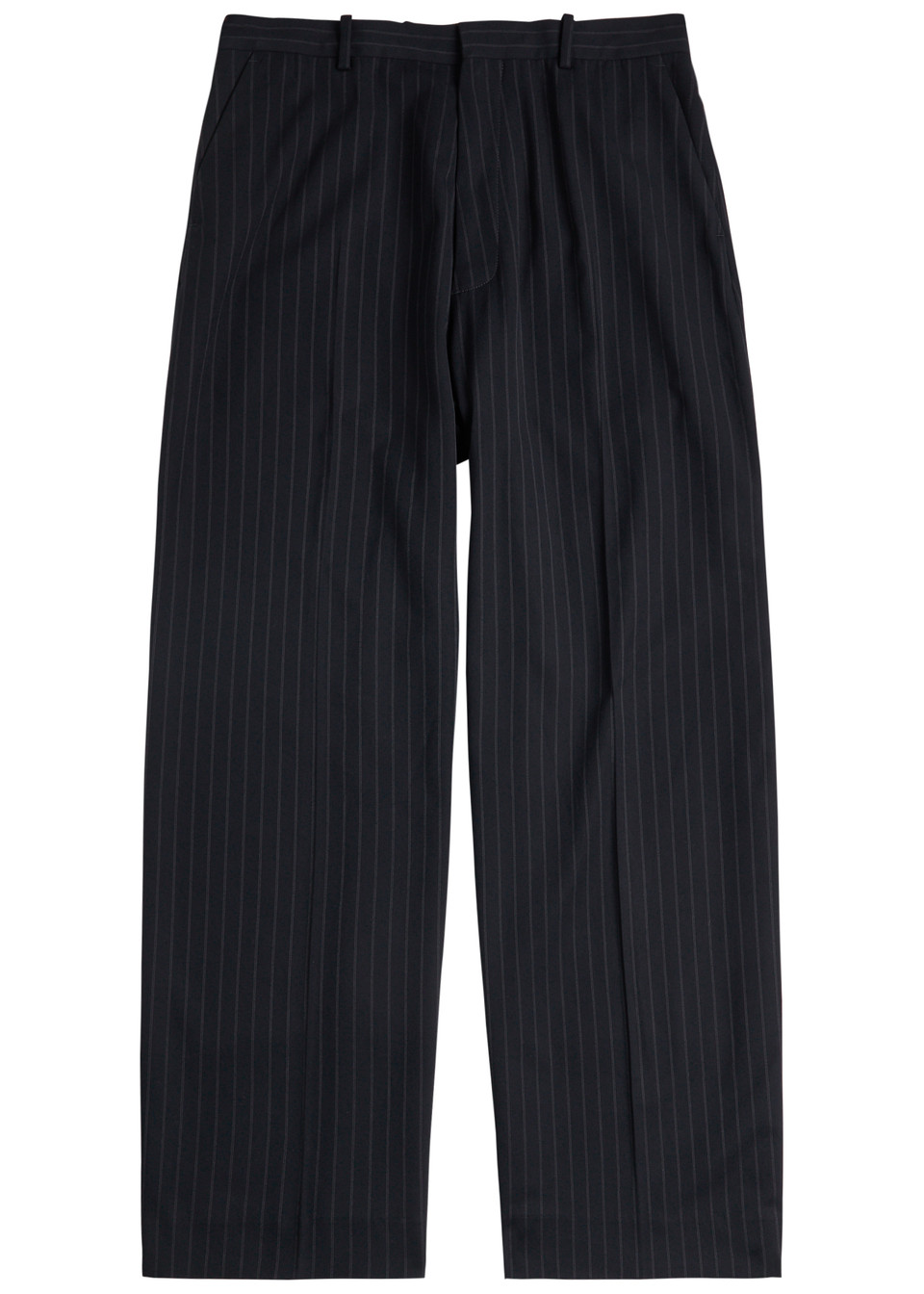 ACNE STUDIOS Pinstriped woven tailored trousers