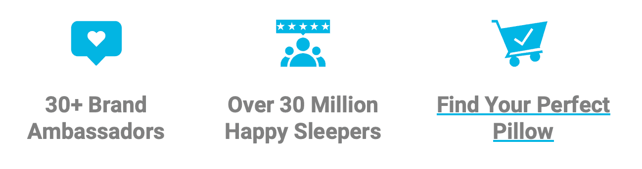 Take the Quiz to find your perfect pillow