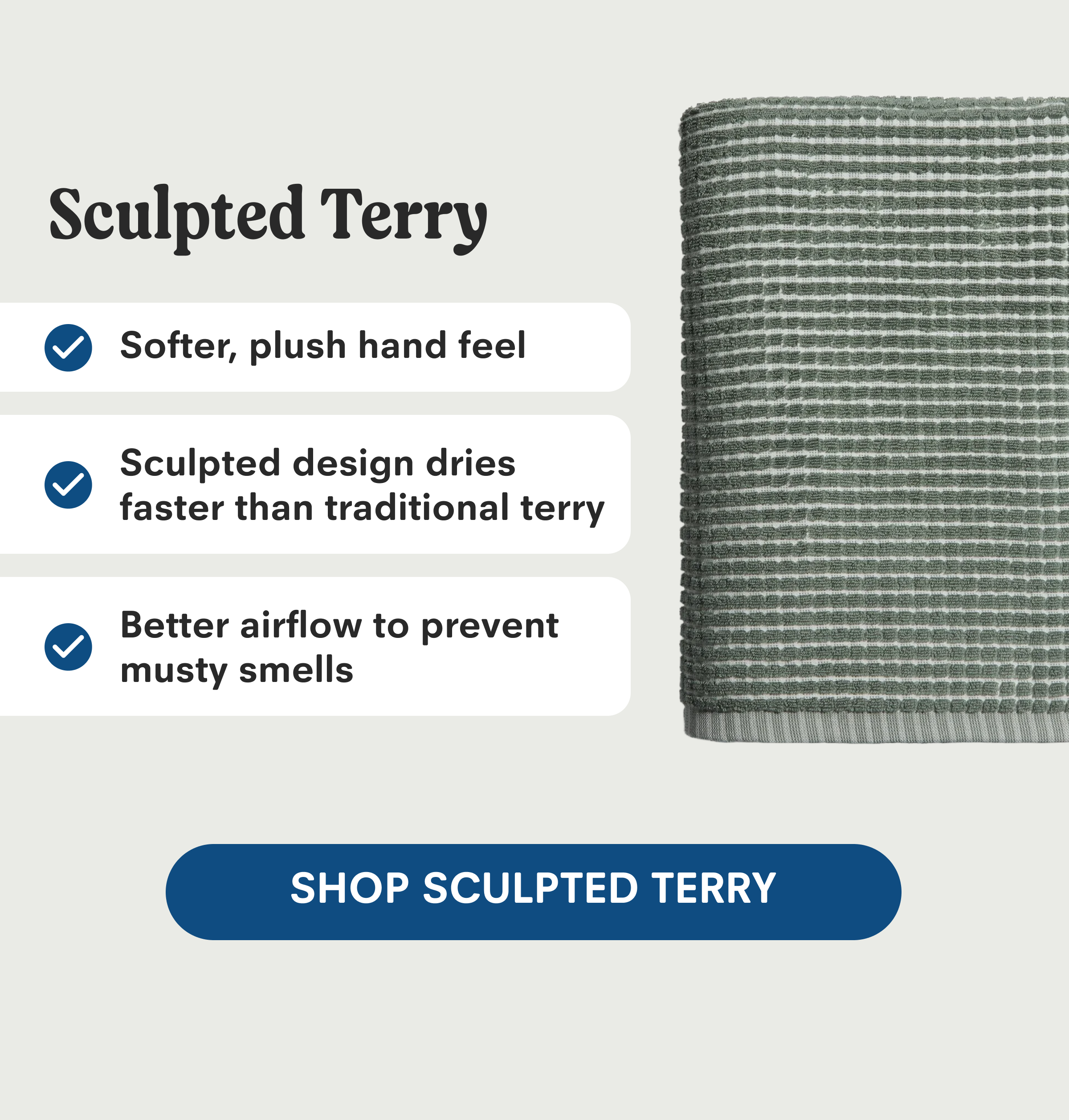 Shop Sculpted Terry