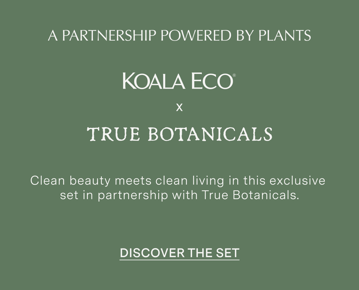 A Partnership Powered by Plants