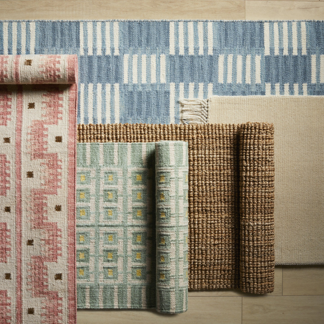 Asta Hand-Loomed Jute Indoor Area Rug in Andes Natural