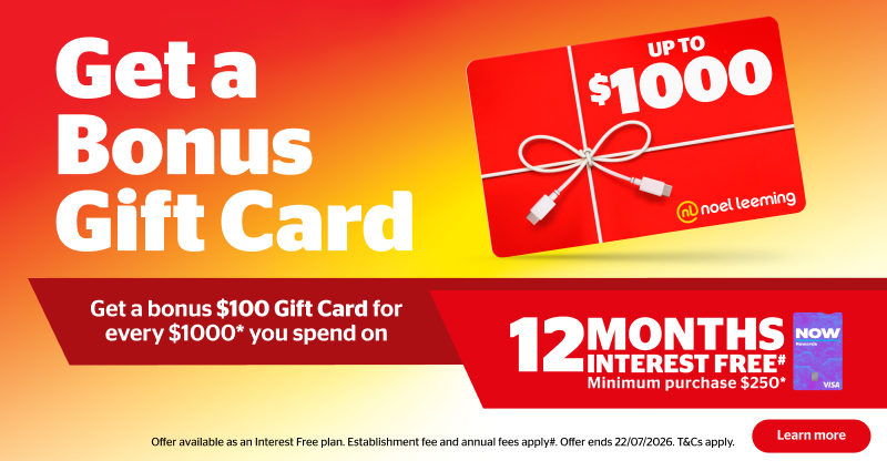Get a Bonus Gift Card with NOW Finance