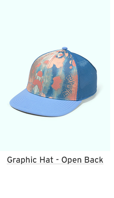 Graphic Hat - Open Back