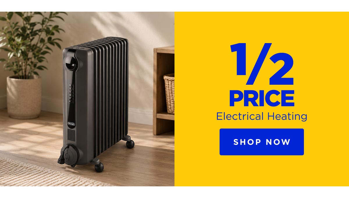 1/2 Price Electrical Heating