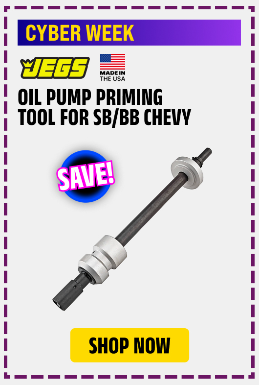 Oil Pump Priming Tool for SB/BB Chevy