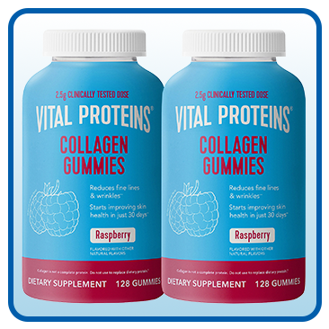 Vital Proteins Collagen Gummies, Raspberry 256-Count