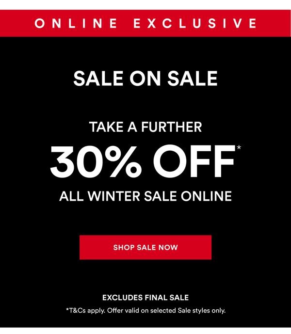 Shop End of Season Sale*
