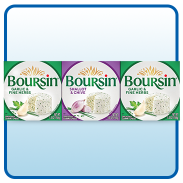Boursin 5.3 oz, 3-Count Package