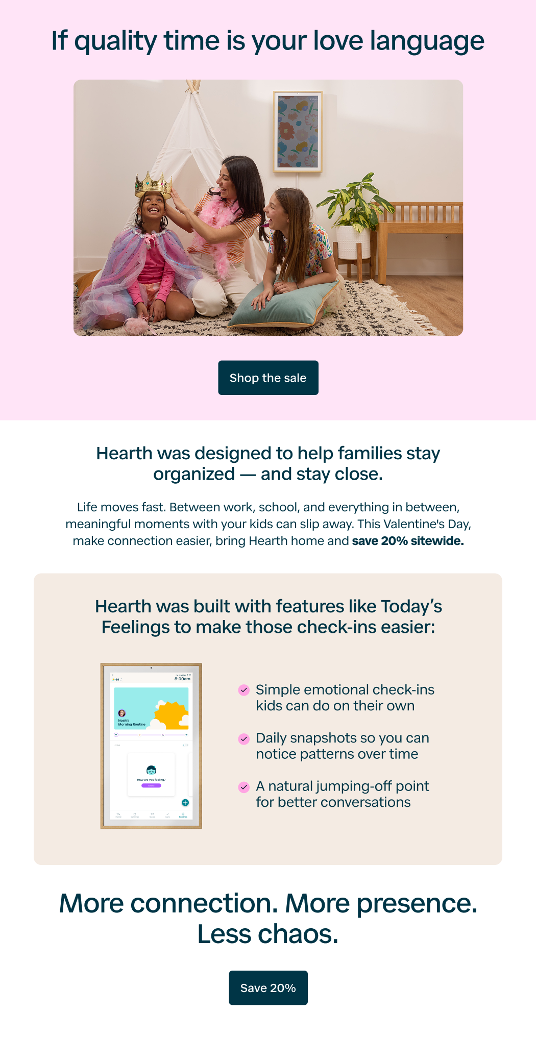 Hearth is 20% Off!