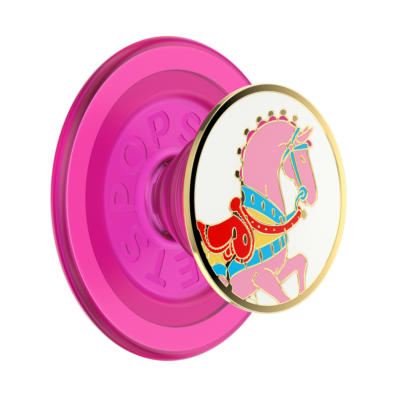 Image of Enamel Carousel Pony — MagSafe PopGrip