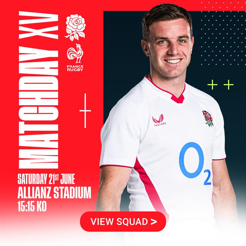 England Squad announcement