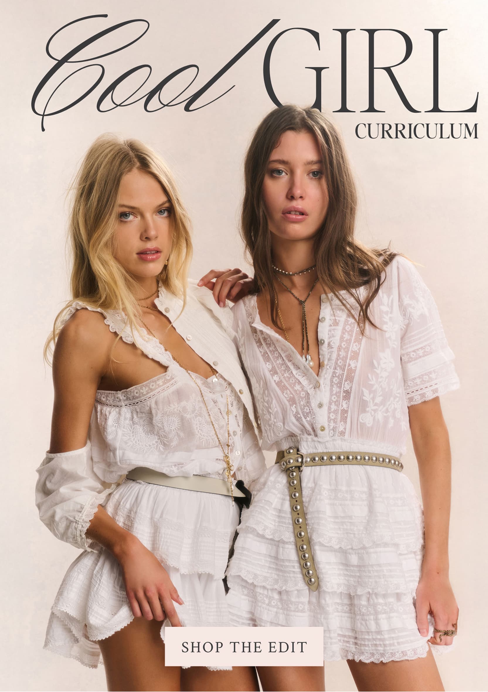 Cool Girl Curriculum  <SHOP THE EDIT>