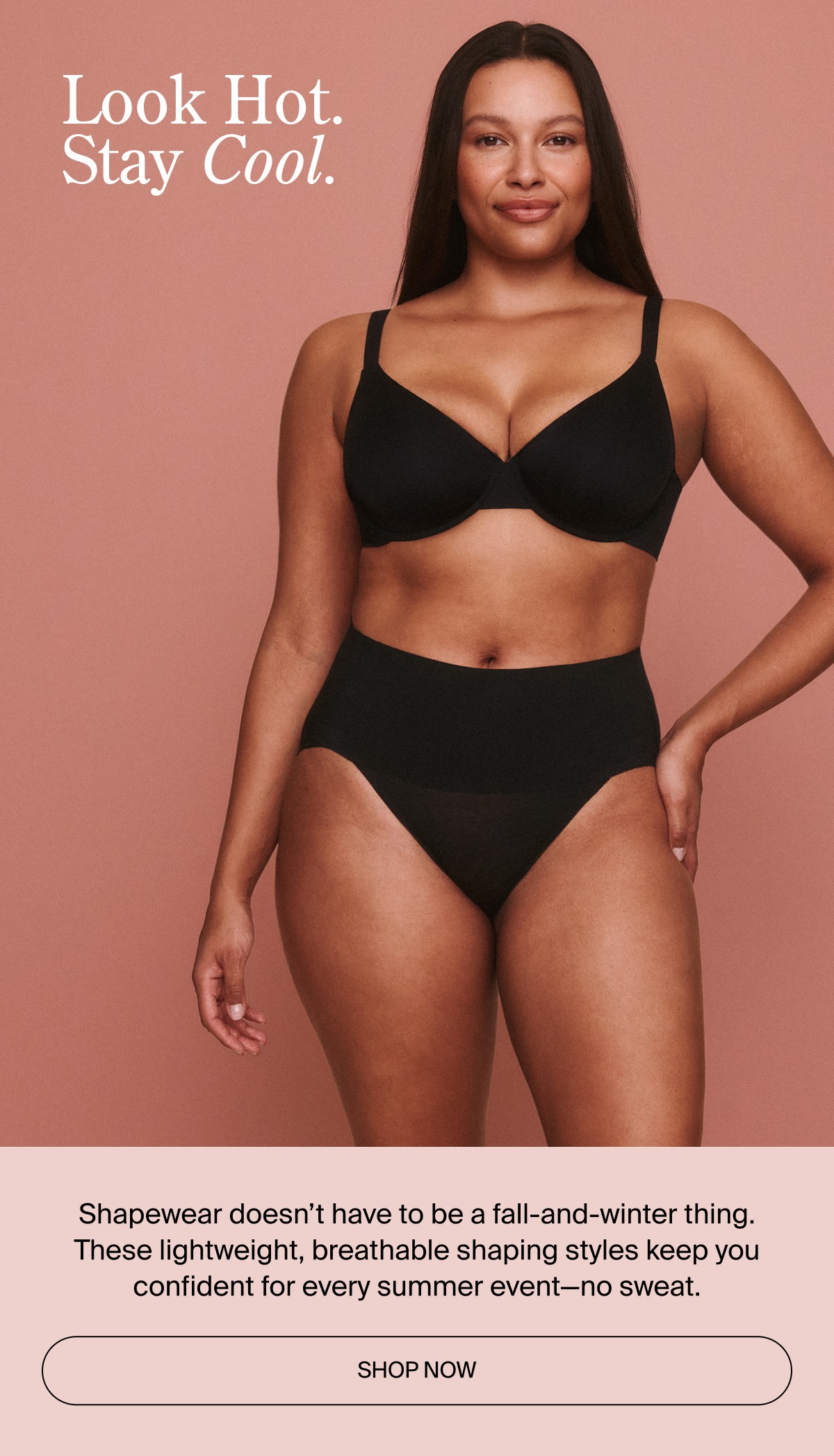 Look hot, stay cool in summer shapewear