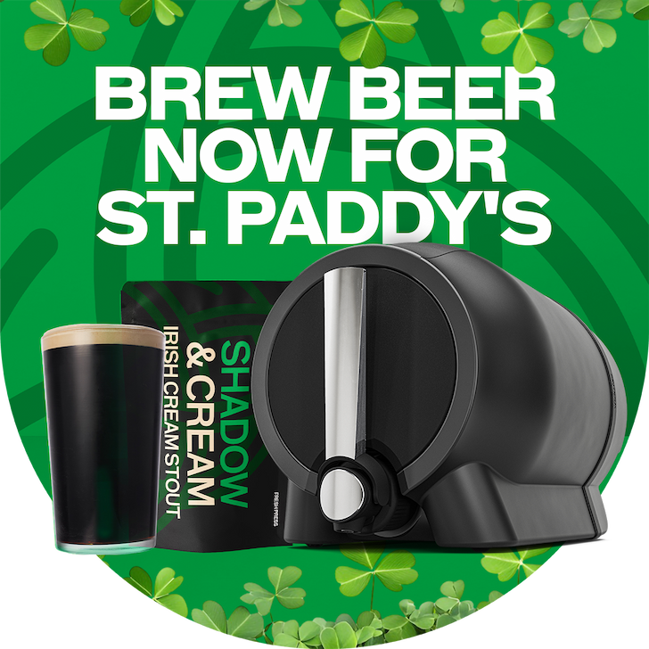 BREW BEER NOW FOR ST PADDY'S DAY - SAVE $214