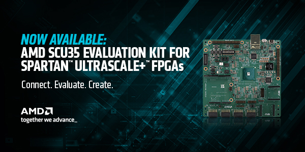 AMD Spartan™ UltraScale+™ FPGA SCU35 Evaluation Kit