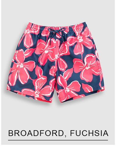 Shop Broadford Swim Short, Fuchsia online and instore at Rodd & Gunn