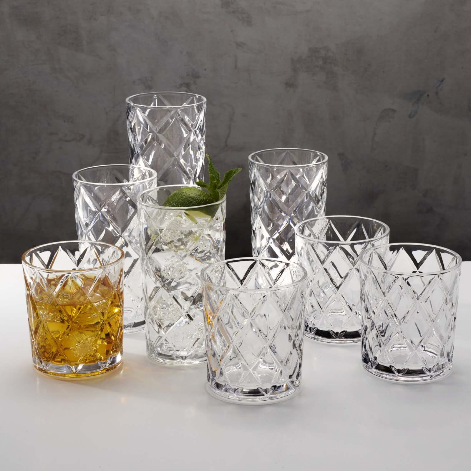 Mikasa Ansley 8-Piece Glassware