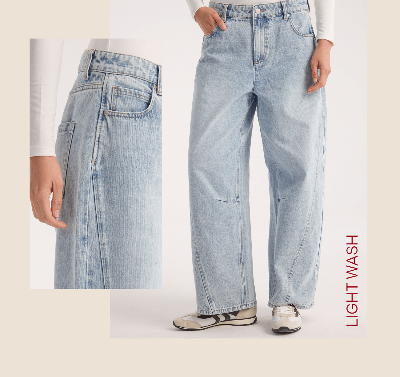 Light Wash Denim
