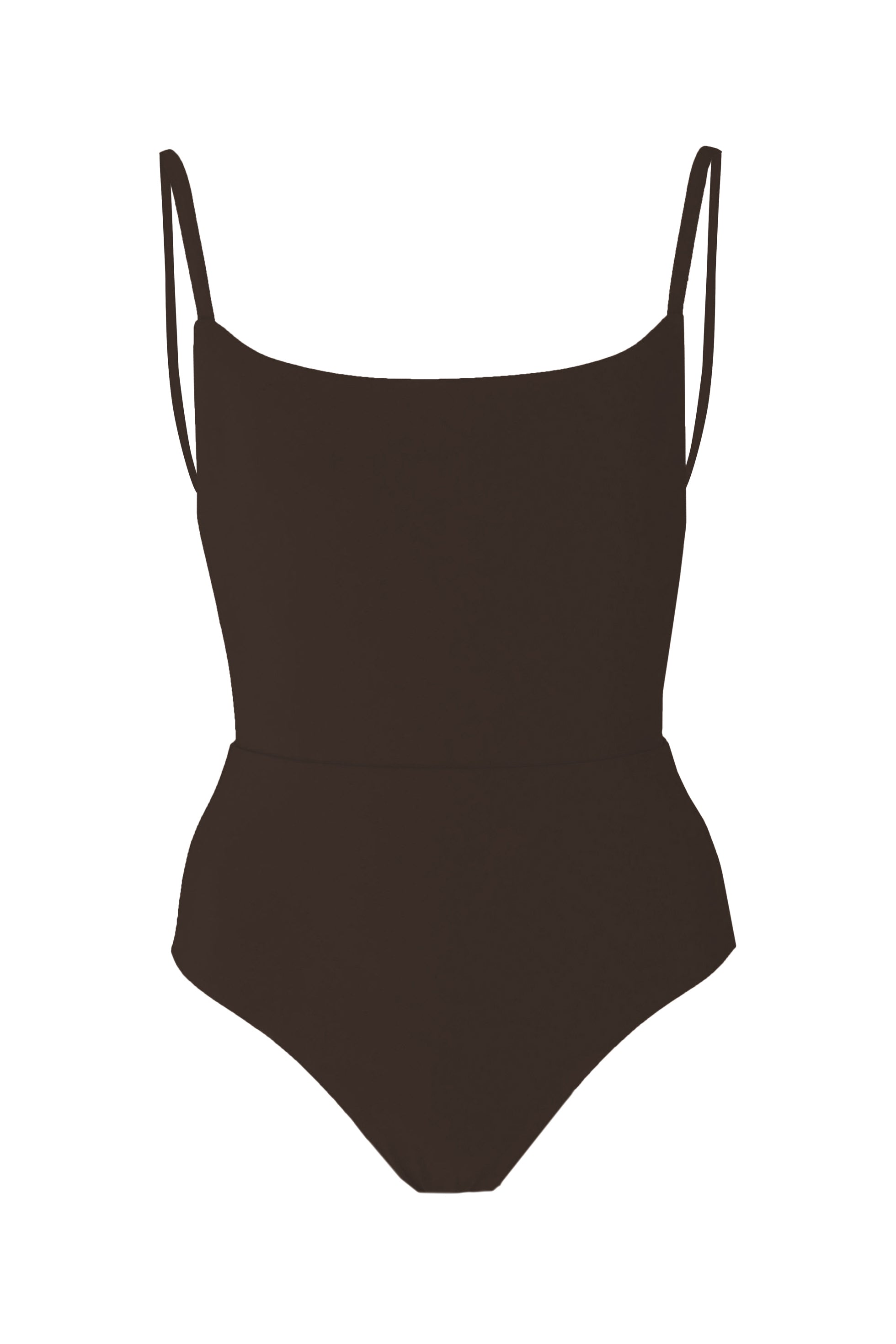 Image of Square Neck Open Back One-Piece