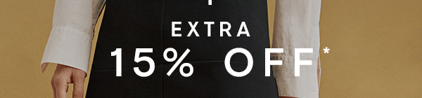 Extra 15% off