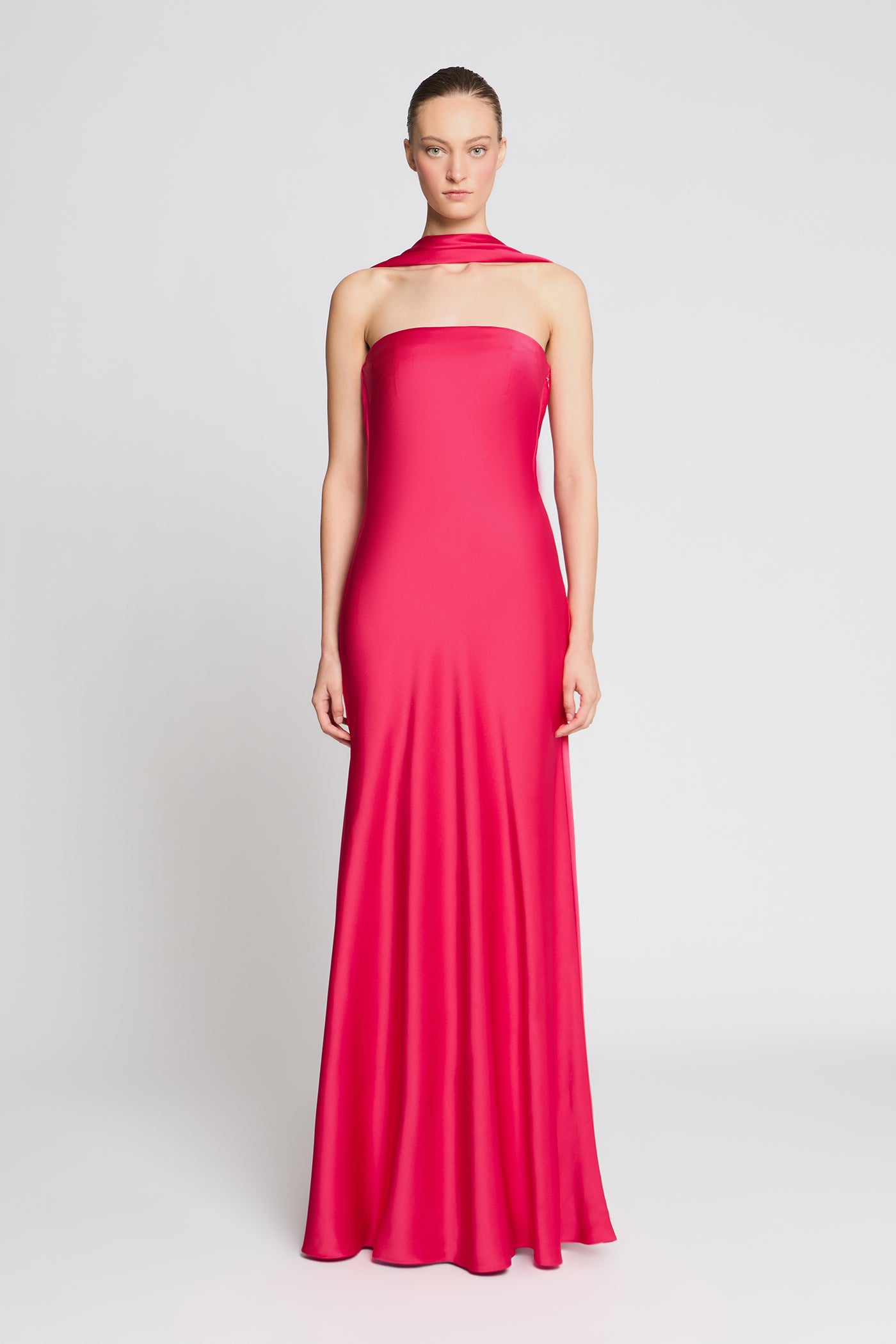 Image of Vali Crepe Gown