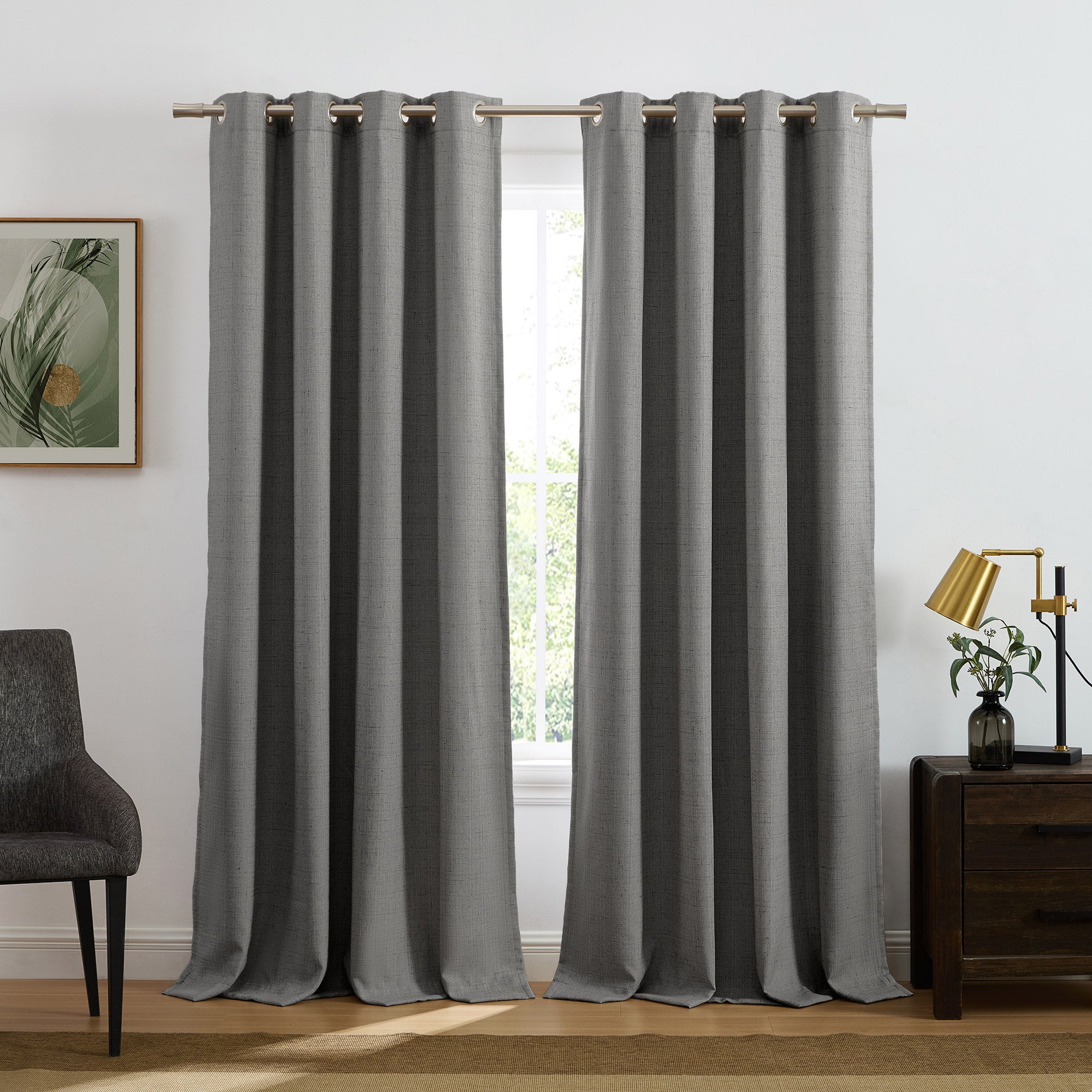 Maxwell Total Blackout Window Curtains, 52-inch x 84-inch, 2-Piece Set
