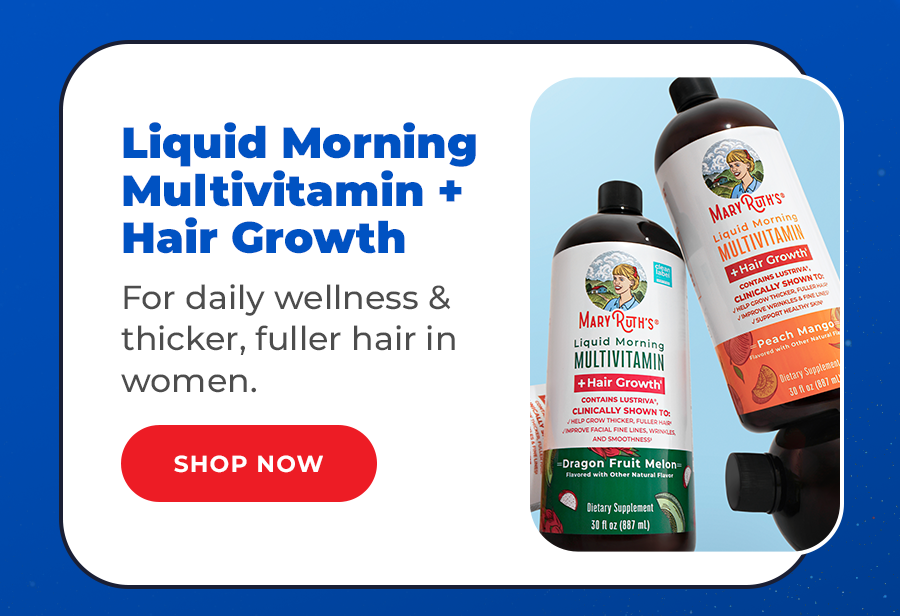 Liquid Morning Multivitamin + Hair Growth