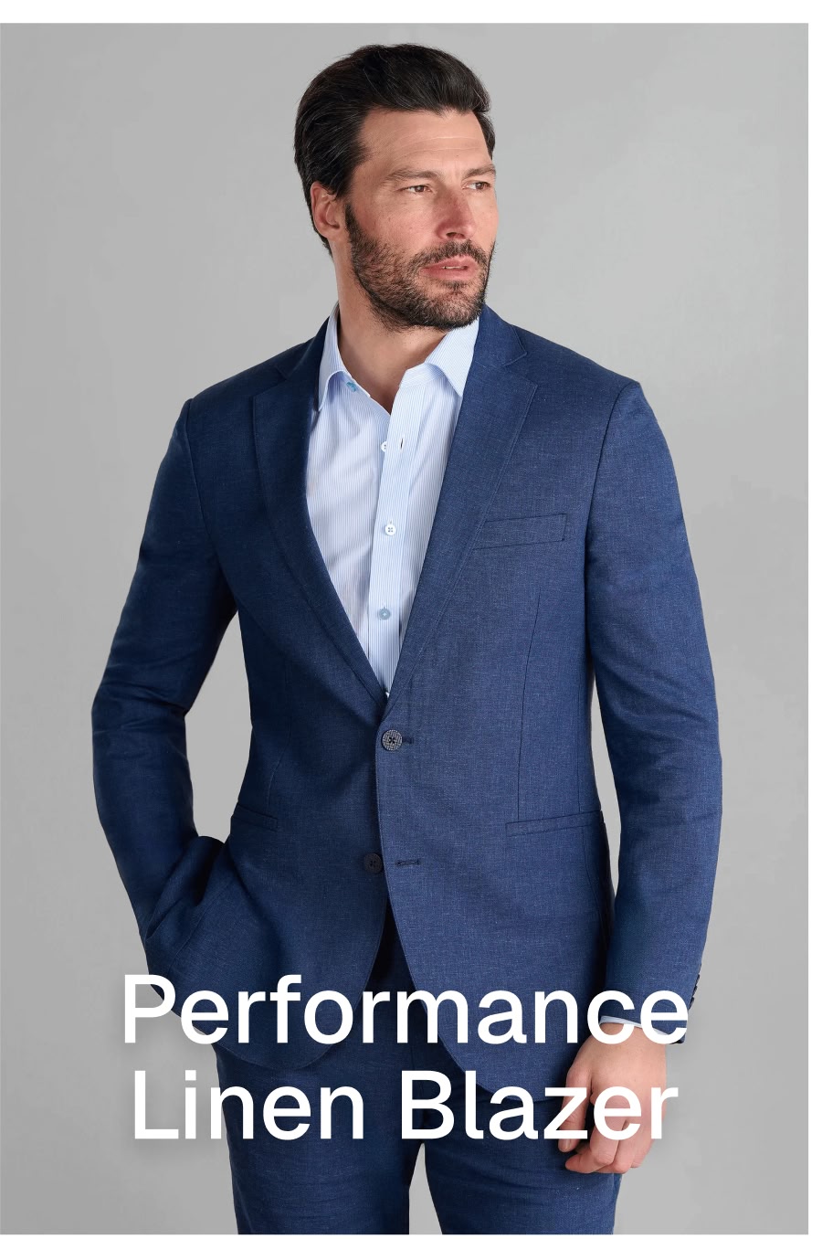Performance Linen Blazer