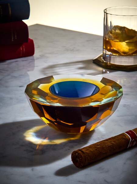 1970s Murano Glass Ashtray