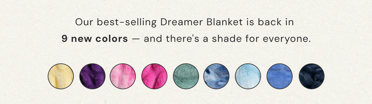 Dreamer Blankets | Shop Now